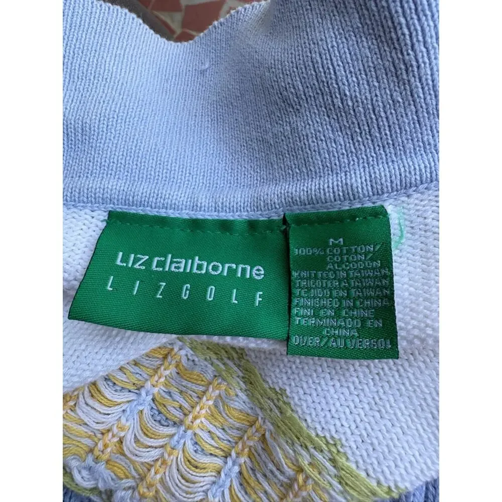 90s Y2K Liz Claiborne pastel sweater